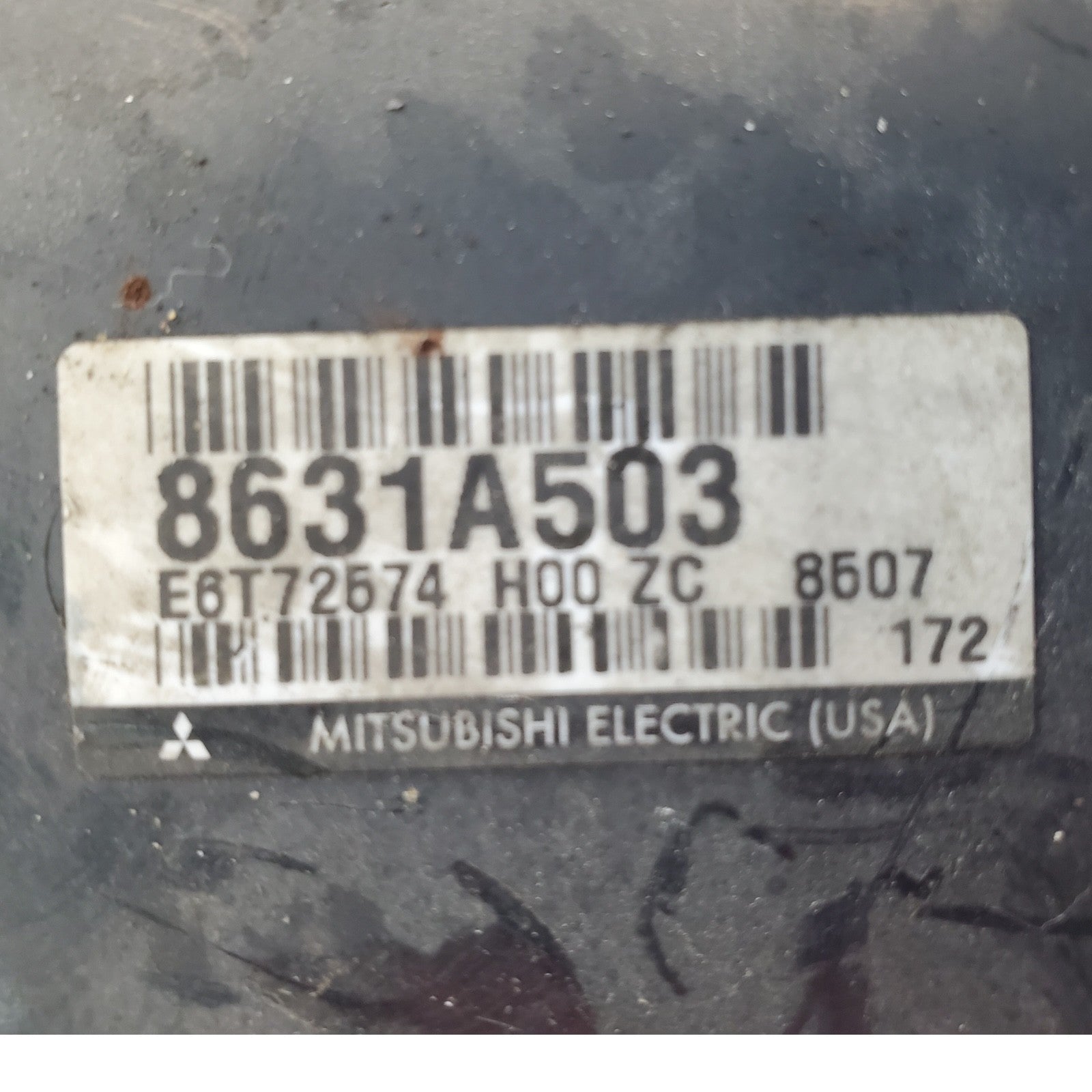 ENGINE COMPUTER MITSUBISHI GALANT 2009 8631A503 2.4L ECM ECU PCM OEM