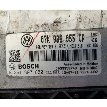 Engine ECM Control Module 2.5L MT Fits 11-14 VW JETTA 07K 906 055 CP 07K906055CP