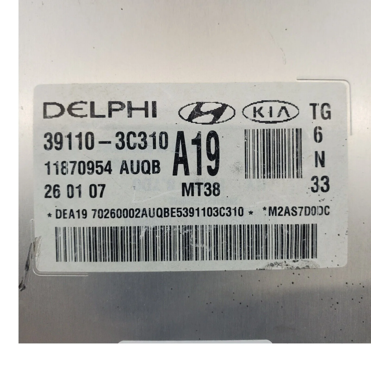 2007-2011 Hyundai Azera ecm ecu computer 39110-3C310