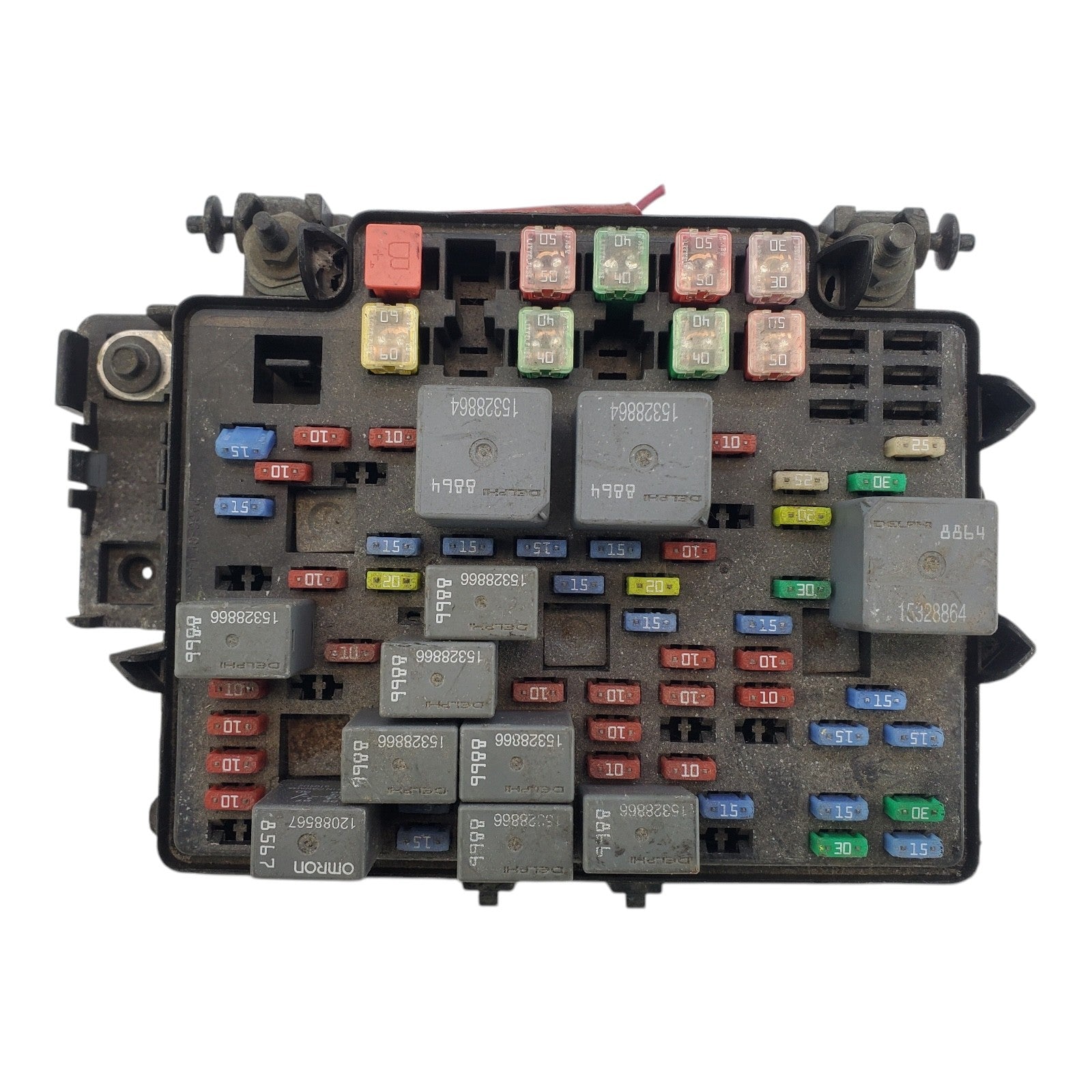Engine Fuse Box CHEVY SILVERADO 1500 2003-05 USED OEM 15115615-02