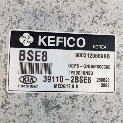 2016 KIA SOUL Engine Computer Control Module OEM 39110-2BSE8