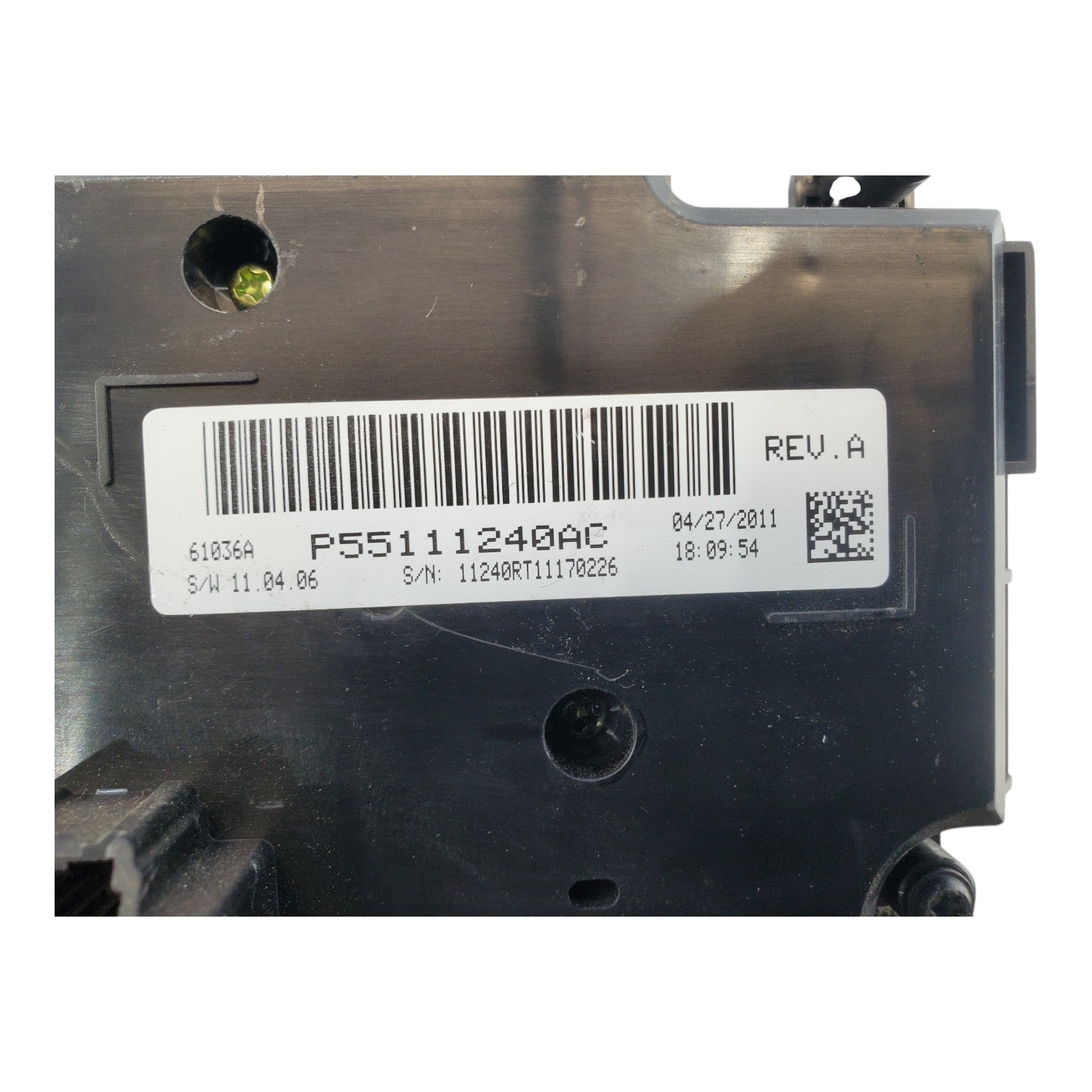 2011-2018 Dodge Grand Caravan Climate Control Temperature Unit OEM 55111240AC
