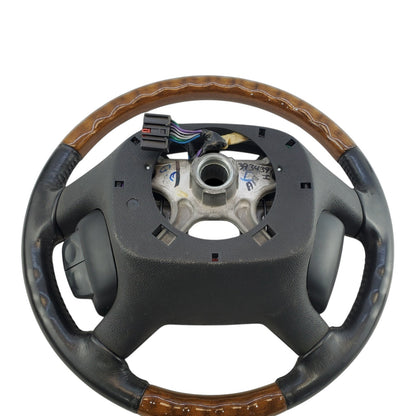 2008-2012 Acadia Denali Enclave Steering Wheel Wood OEM 20760258