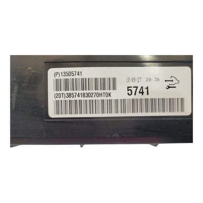 2011 Chevy Cruze Temperature Climate Control Module 13505741 OEM