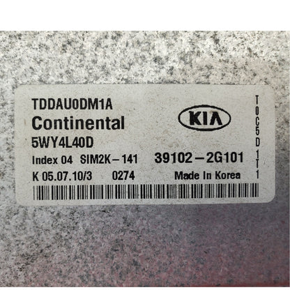 ENGINE COMPUTER KIA FORTE 2010 39102-2G101 2.0L AT PCM ECM ECU OEM