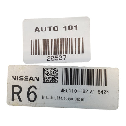 ✅2008 Nissan Altima ECM ECU Engine Control Module Unit MEC110-182 A1 OEM