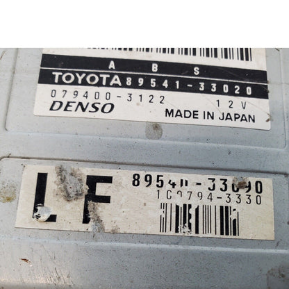 97-98 Toyota Camry Lexus 2.2 Abs Control Module Unit 89541 33020 079400 3122