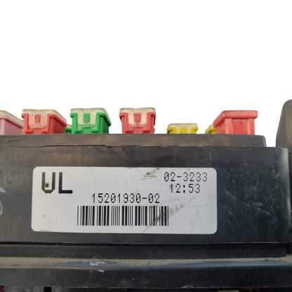 2003-06 OEM Silverado Escalade Engine Fuse Relay Box Junction Block 15201930-02