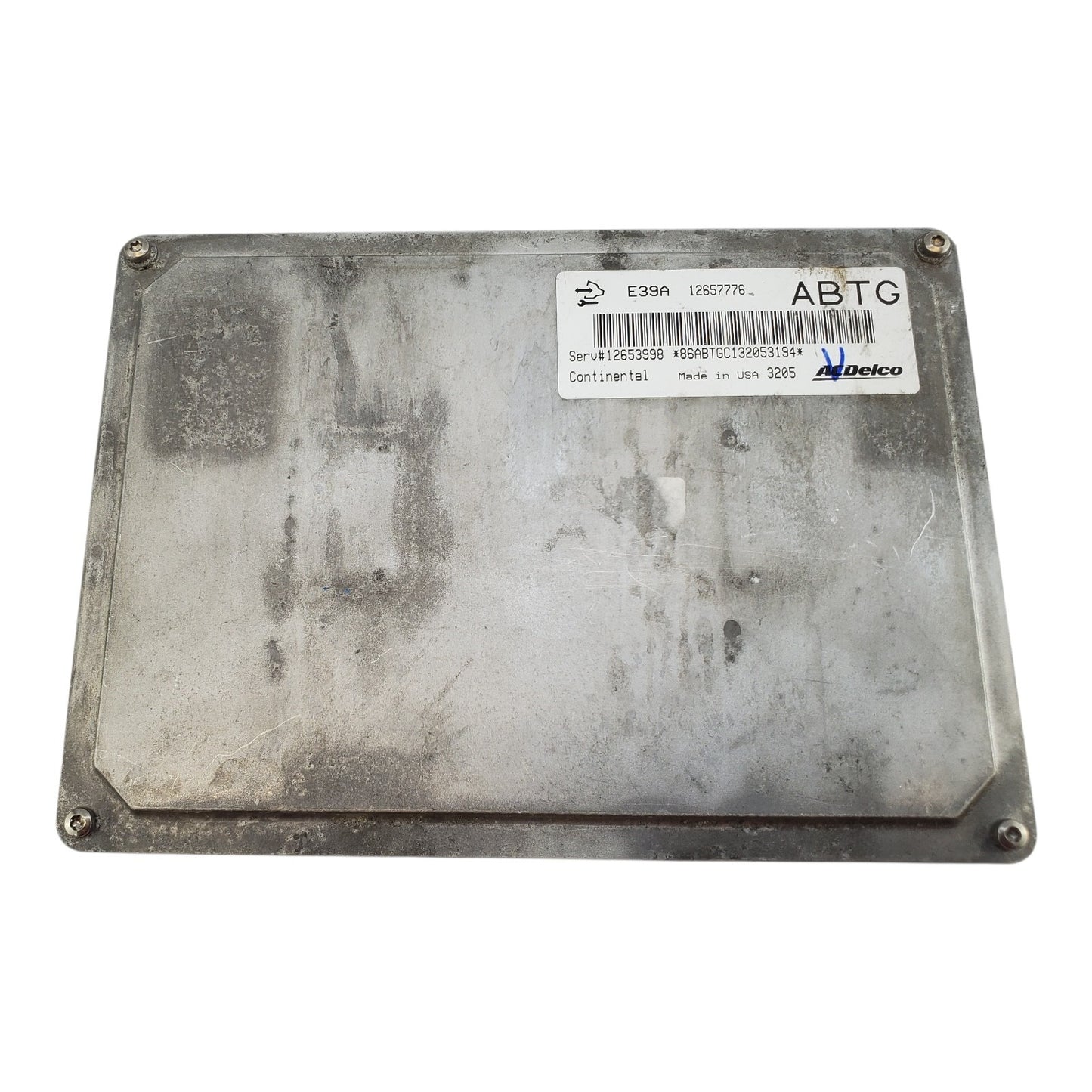 GM Engine Computer Brain Engine Control  Module ECM ECU EBX 12657776 ABTG