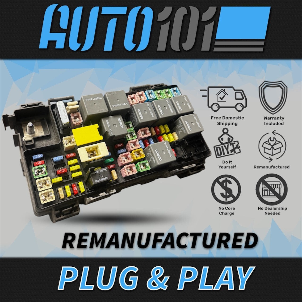 Programmed 08-09 Town & Country Caravan OEM TIPM Fuse Box 56049720 Plug&Play
