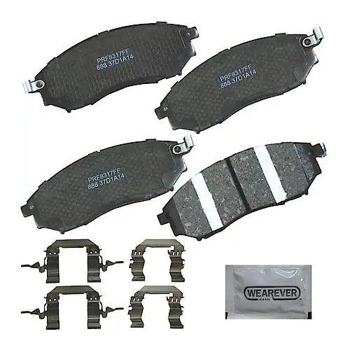 2002-2019 INFINITI/Nissan Brake Pad Set, Rear, Front