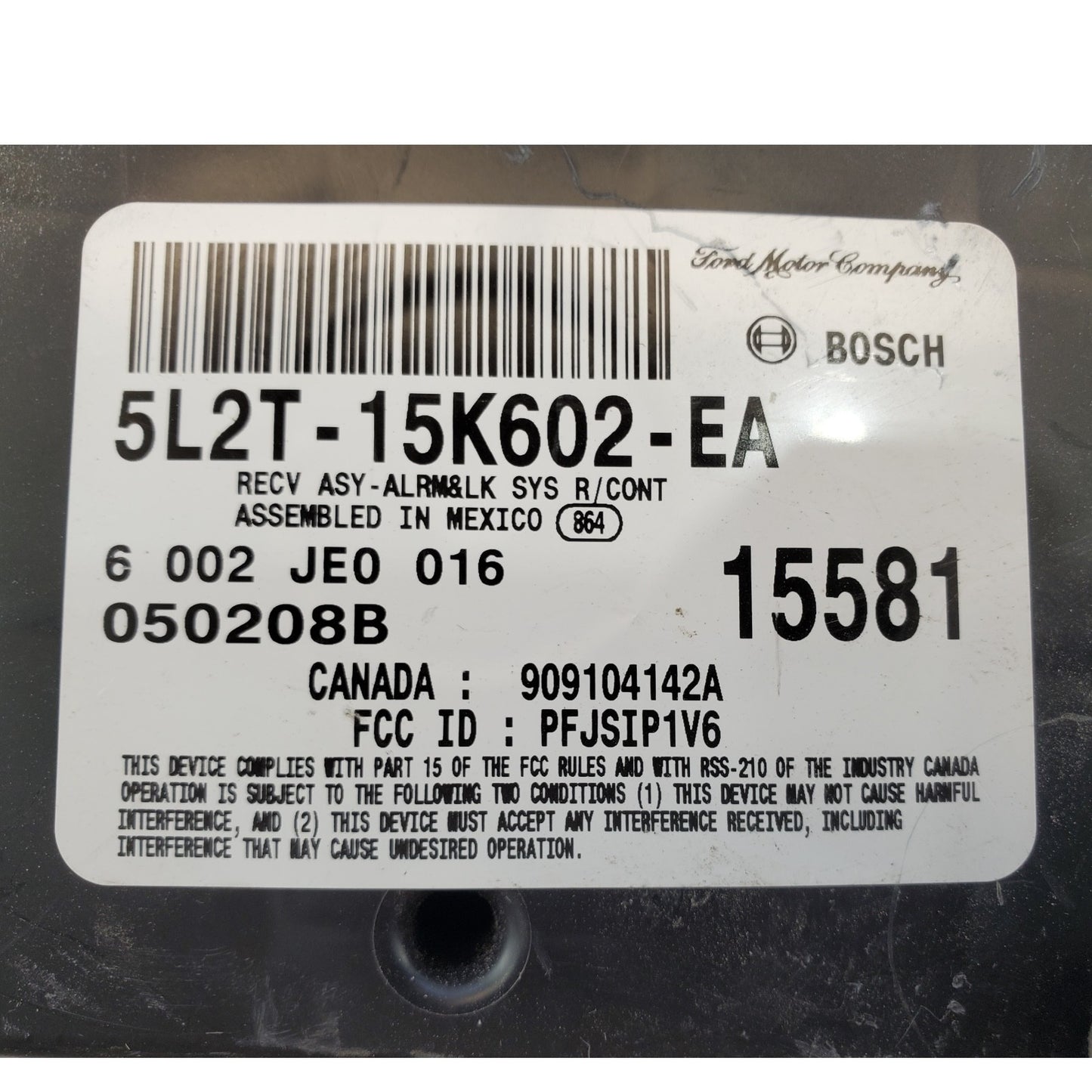✅ 05 FORD EXPLORER Anti Theft Keyless Entry Module 5L2T-15K602-EA OEM