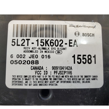 ✅ 05 FORD EXPLORER Anti Theft Keyless Entry Module 5L2T-15K602-EA OEM