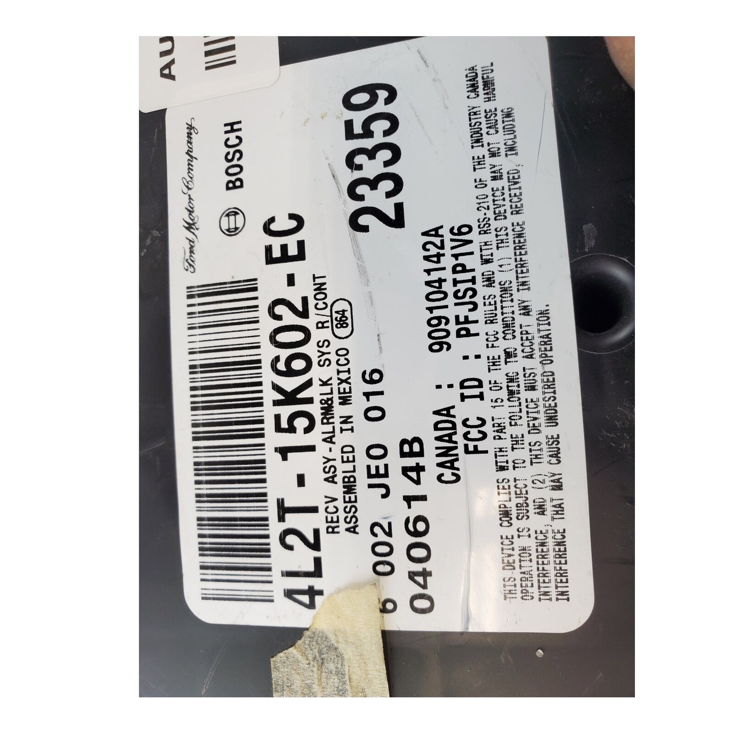 ✅ 04 Ford Explorer KEYLESS ENTRY MODULE 4L2T-15K602-EC