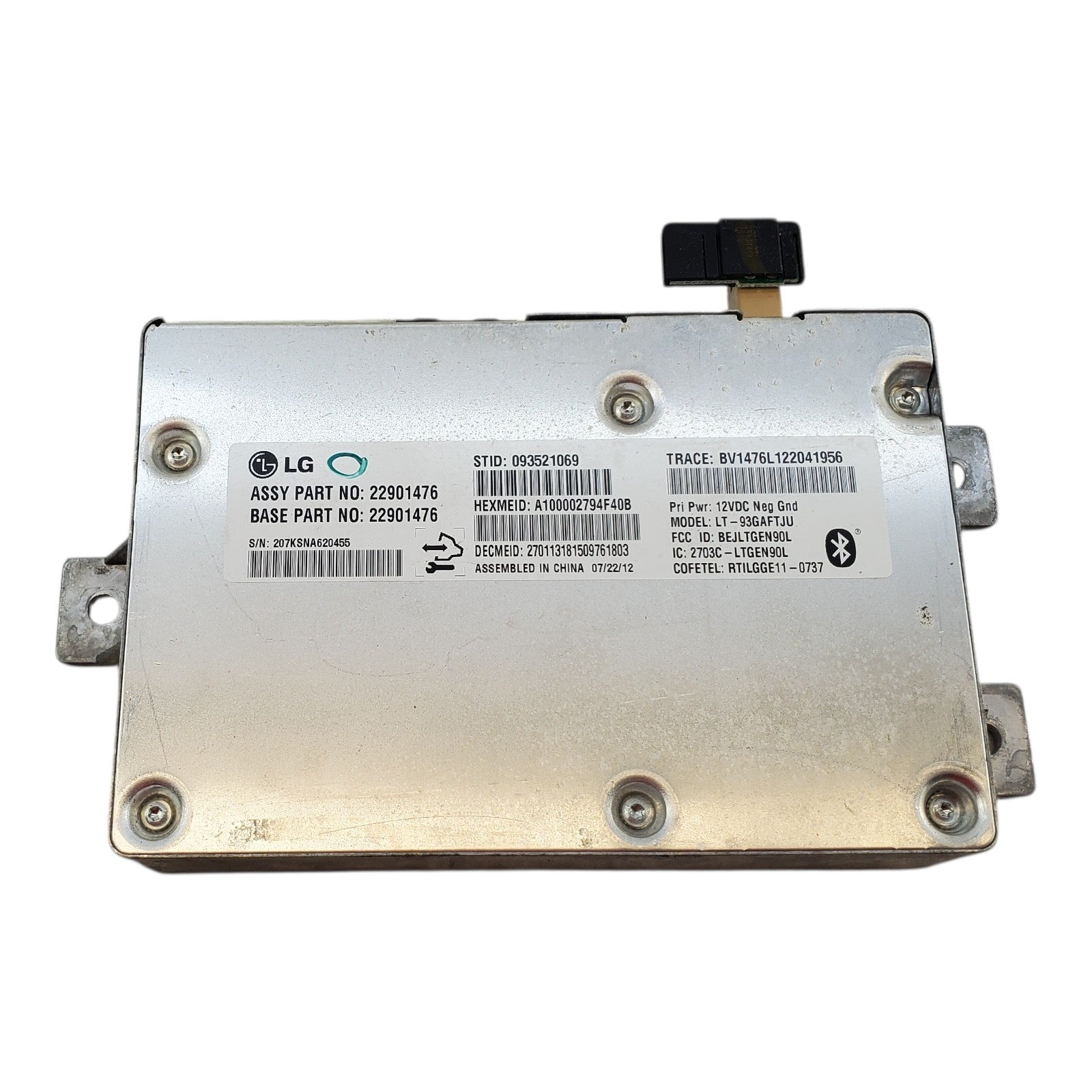 12 13 14 15 16 CHEVROLET IMPALA ONSTAR COMMUNICATION CONTROL MODULE 22901476 OEM