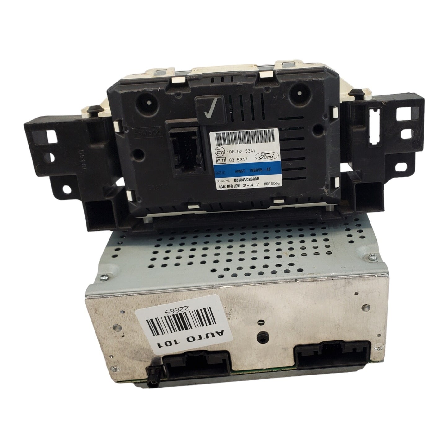 17-18 Ford Escape Radio Cd Mp3 GJ5T-19C107-DD 