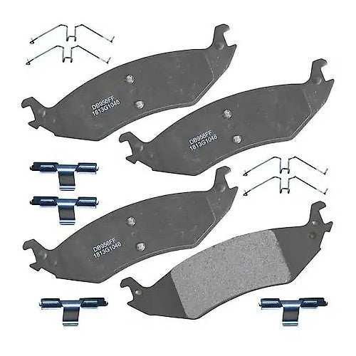 2004-2007 Ford E-150/E-150 Club Wagon/E-150 Econoline Disc Brake Pad Set, Rear