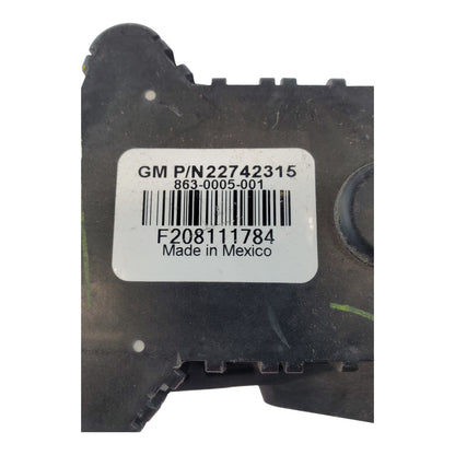 ✅2012-2016 CHEVROLET IMPALA ACCELERATOR GAS PEDAL POSITION SENSOR OEM 22742315