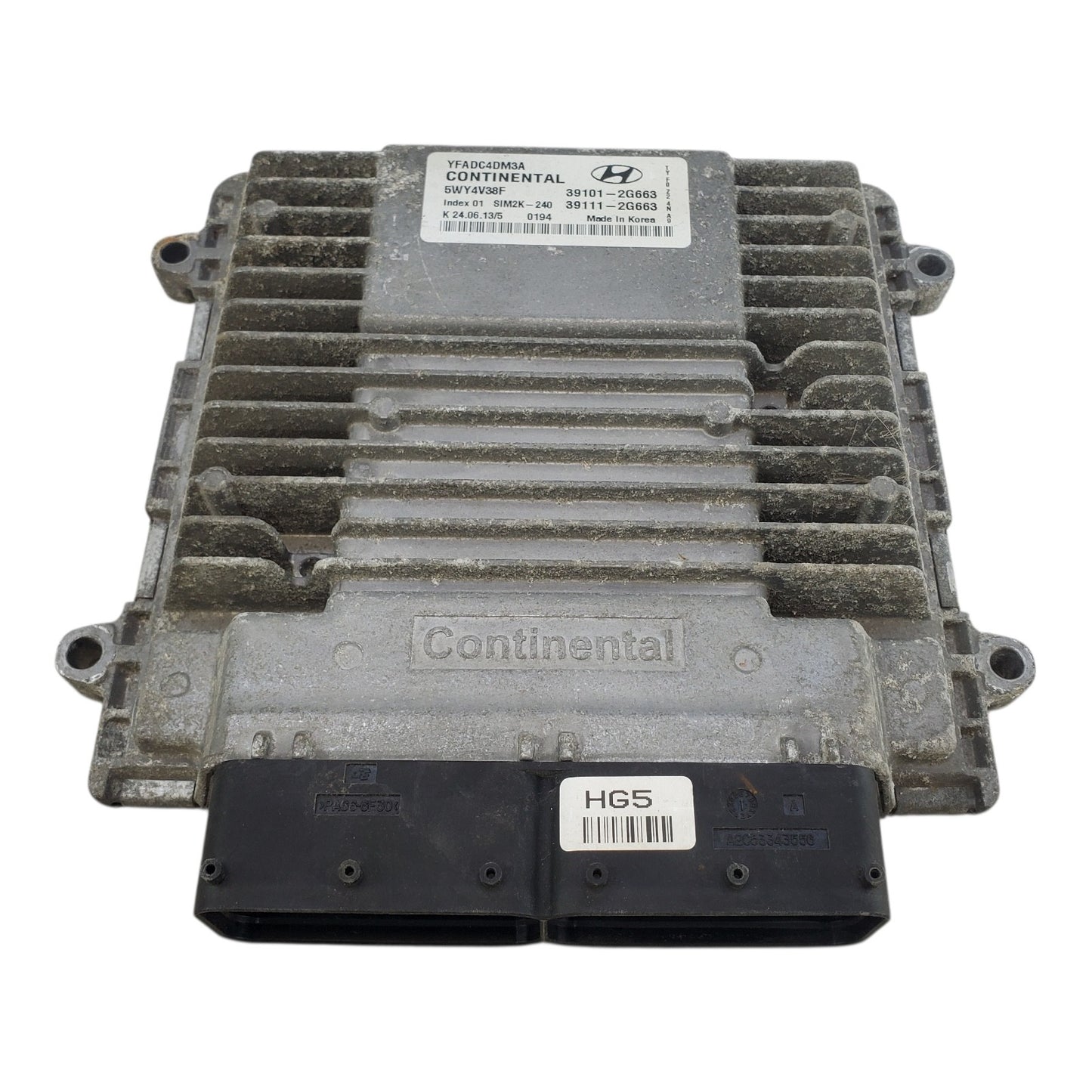 2013 Fits Hyundai Sonata Engine Computer Ecm Ecu 39101-2G663 OEM