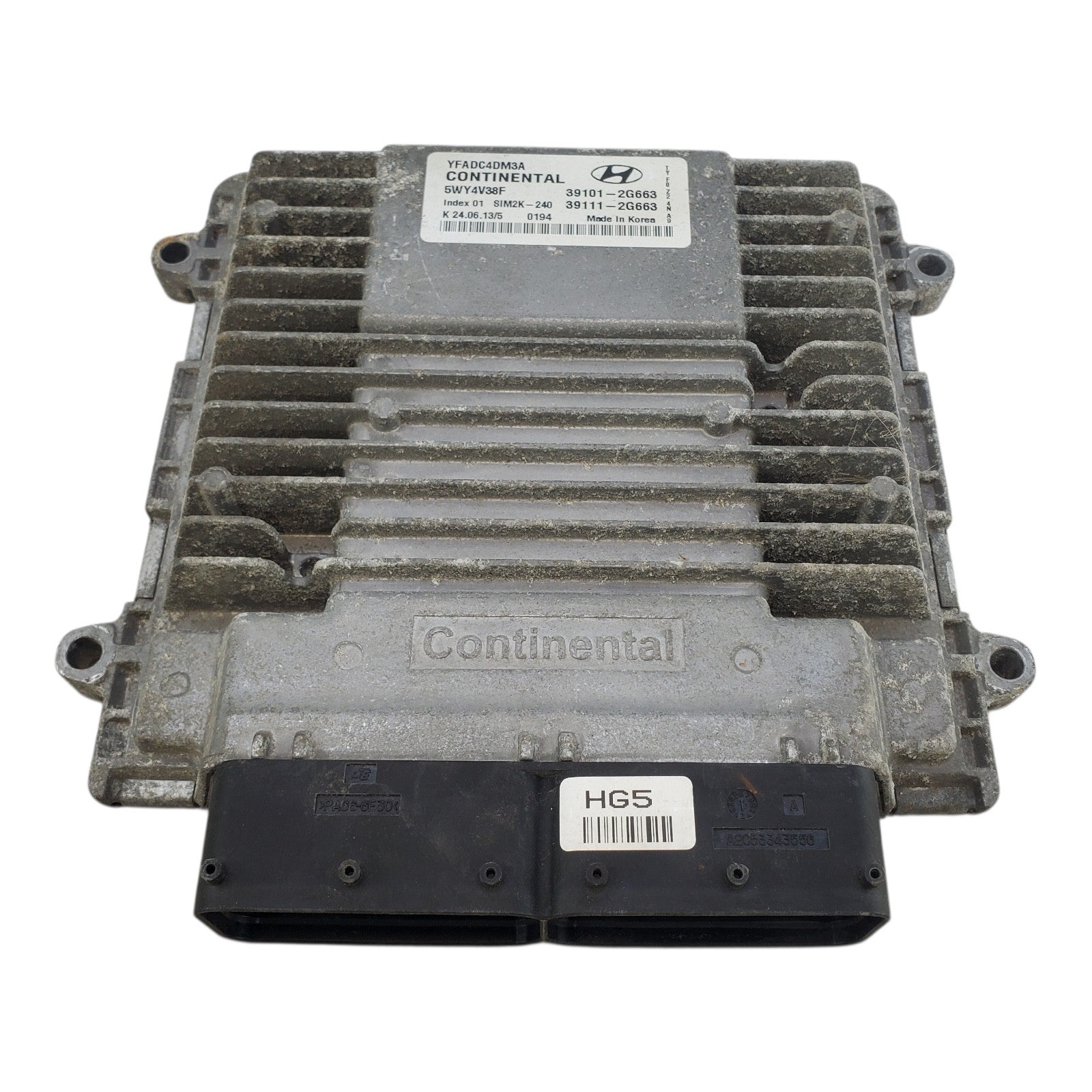 2013 Fits Hyundai Sonata Engine Computer Ecm Ecu 39101-2G663 OEM