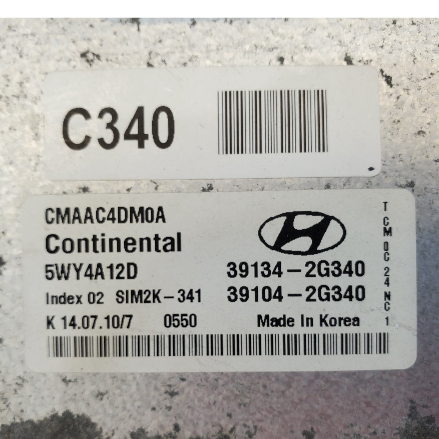 ENGINE COMPUTER HYUNDAI SANTA FE 2010 2011 2012 39104-2G340 39134-2G340 2.4L OEM