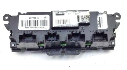 2009 Chevy Traverse FRONT TEMPERATURE CONTROLS