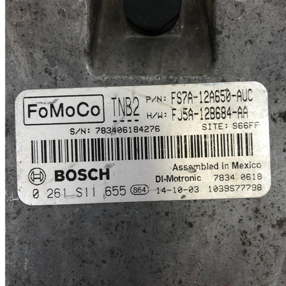 ✅ 15 Ford Fusion Engine Control Module ECM Computer FS7A-12A650-AUC