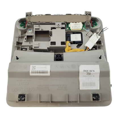 GRAY OVERHEAD CONSOLE 264304GC7A 2018-2020 NISSAN PATHFINDR