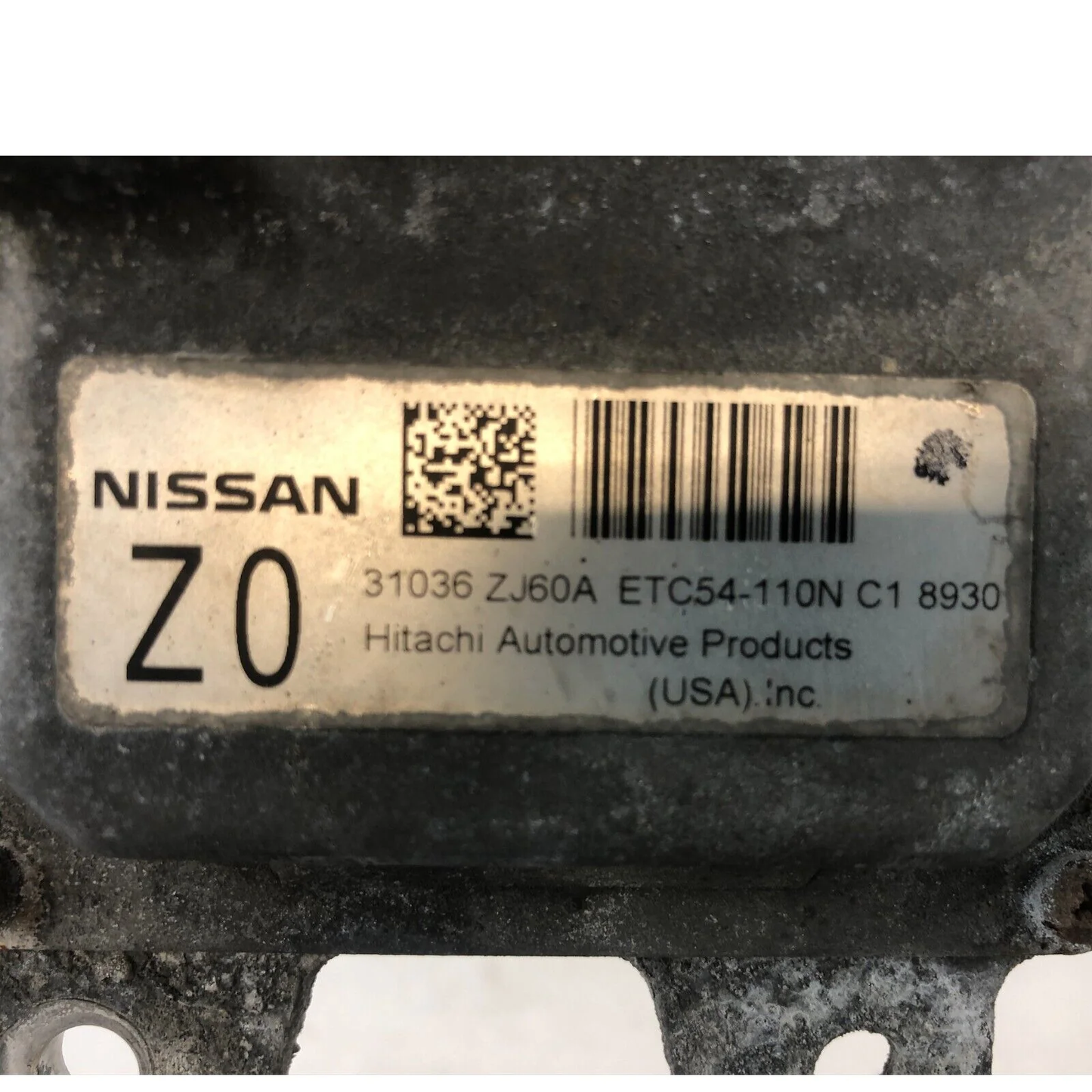 09 NISSAN SENTRA TRANSMISSION SHIFT CONTROL MODULE AUTO TCU TCM 31036 ZJ60A Z0