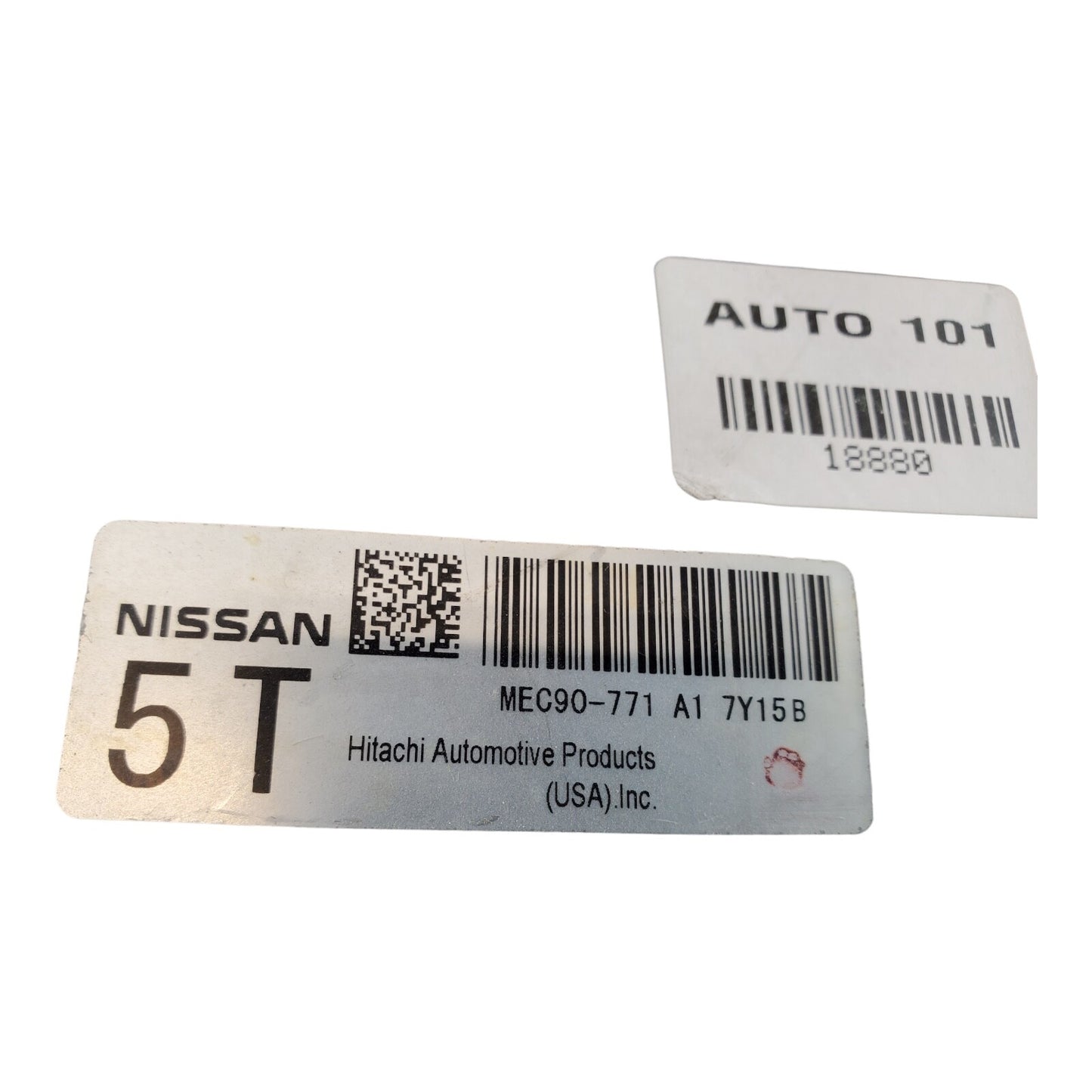 2008 Nissan Sentra 2.0L AT Engine Brain Computer Control Module MEC90-771 A1