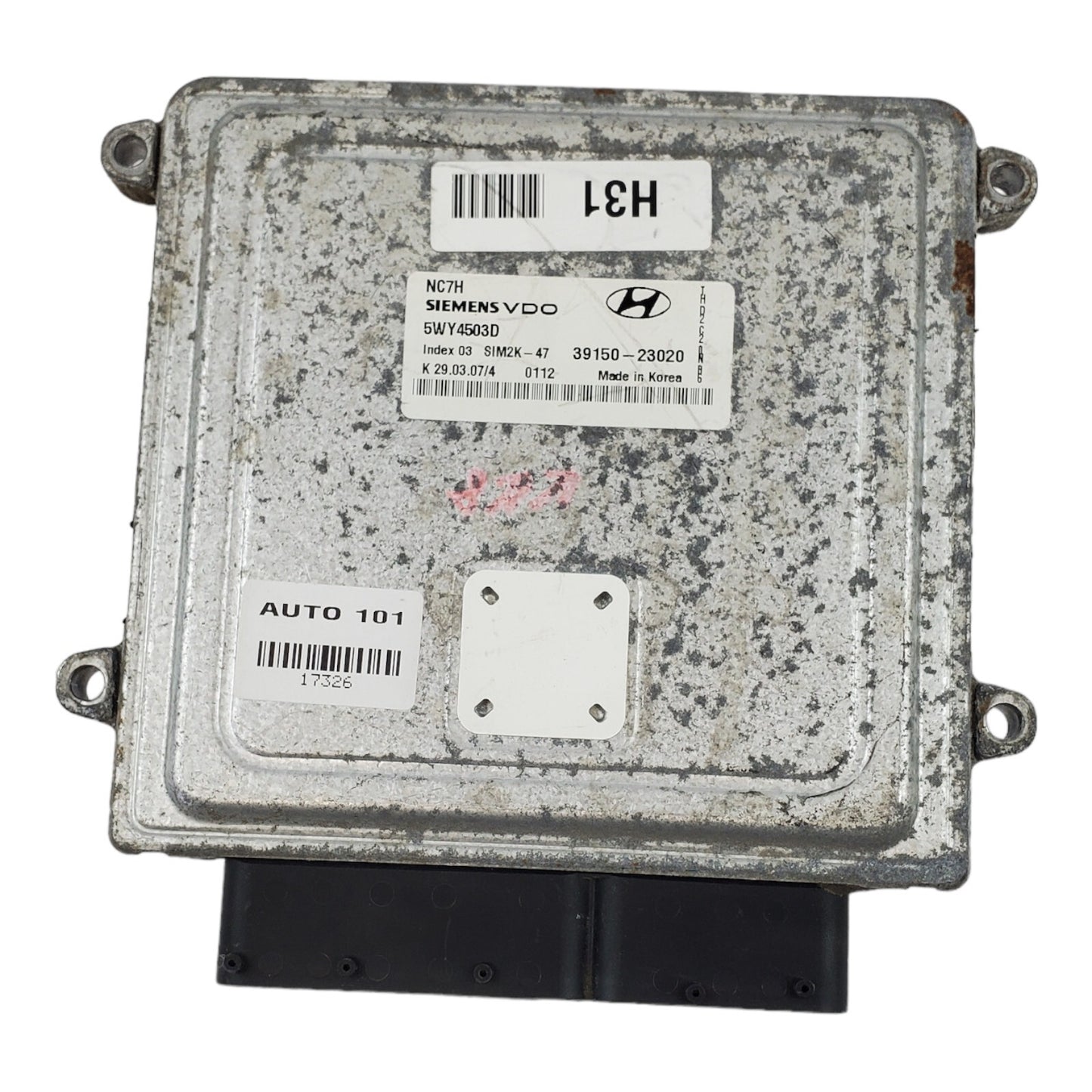 07-10 Hyundai Elantra A/T Engine Control Module ECM 39150-23020