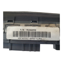 02-05 Envoy Trailblazer Master Driver Window Switch Grey Gray Bezel OEM 15204658