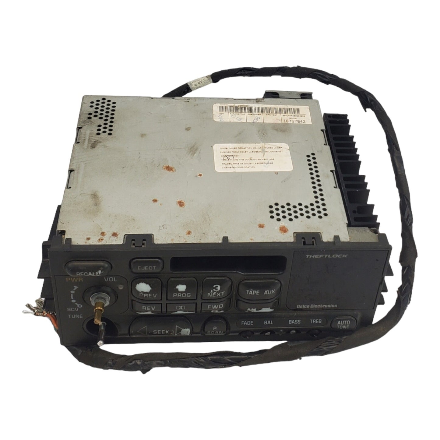 95-05 Chevrolet Chevy Astro AM FM Tape Cassette Player Radio Stereo 15757042