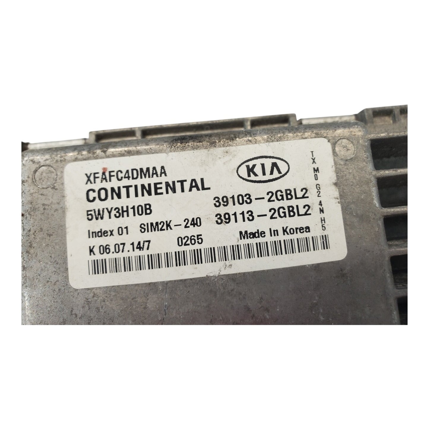 14-15 Kia Sorento 2.4L AWD OEM Engine Computer Control Module ECU 39103-2GBL2