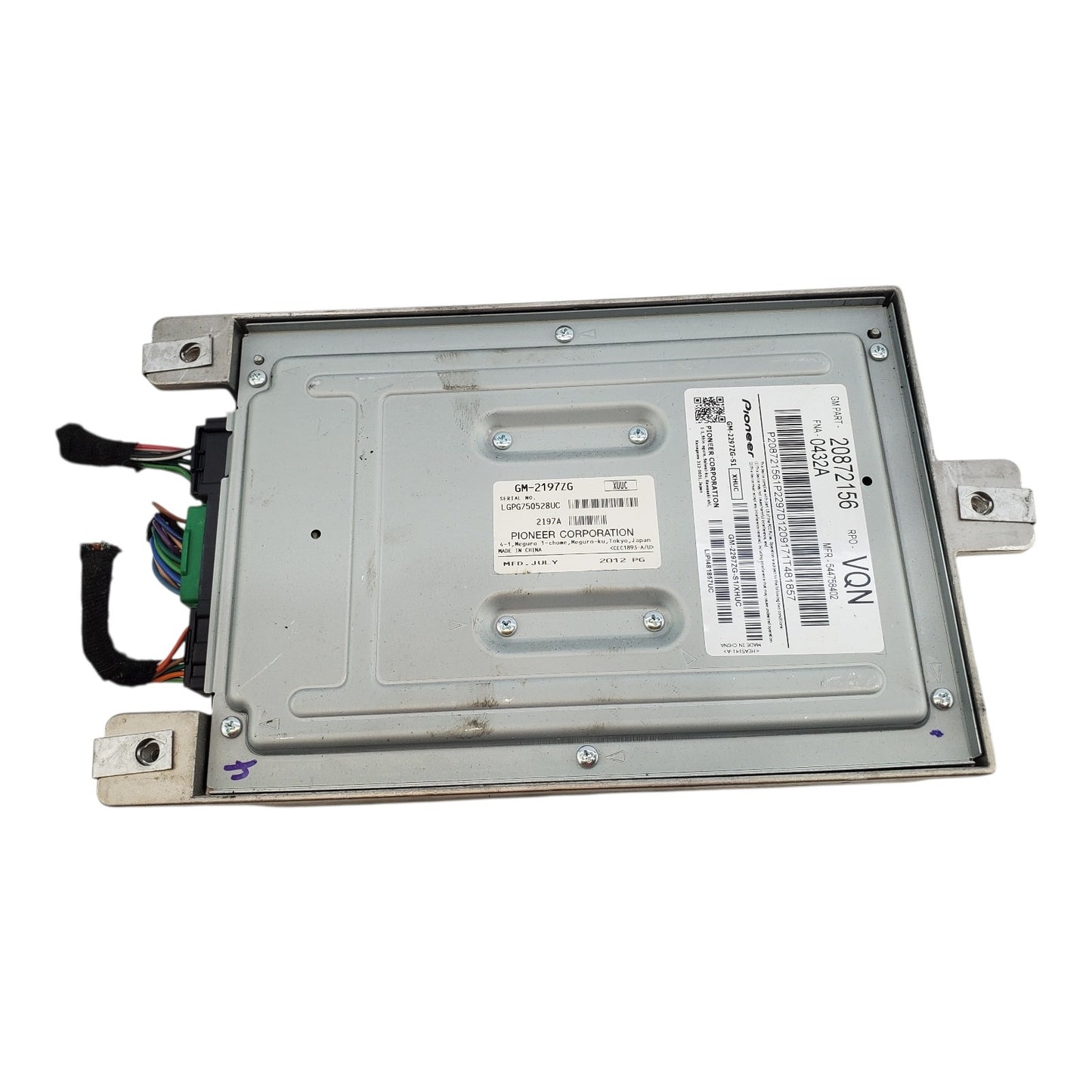 OEM Radio For Equinox Amplifier 20872156
