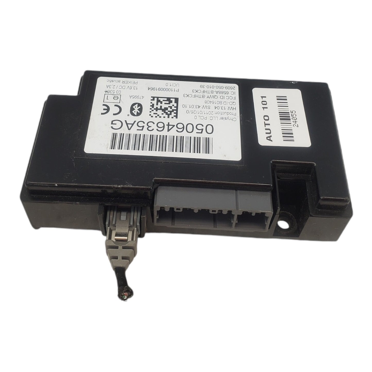 11-18 DODGE JEEP TELEMATICS BLUETOOTH CONTROL MODULE 05064635AG OEM
