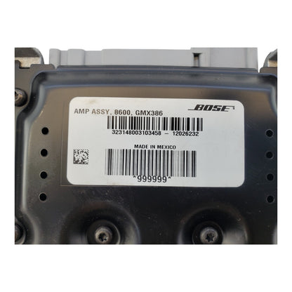 2010-2012 Chevy Malibu Bose Audio Sound Amplifier Module 8600GMX386 OEM