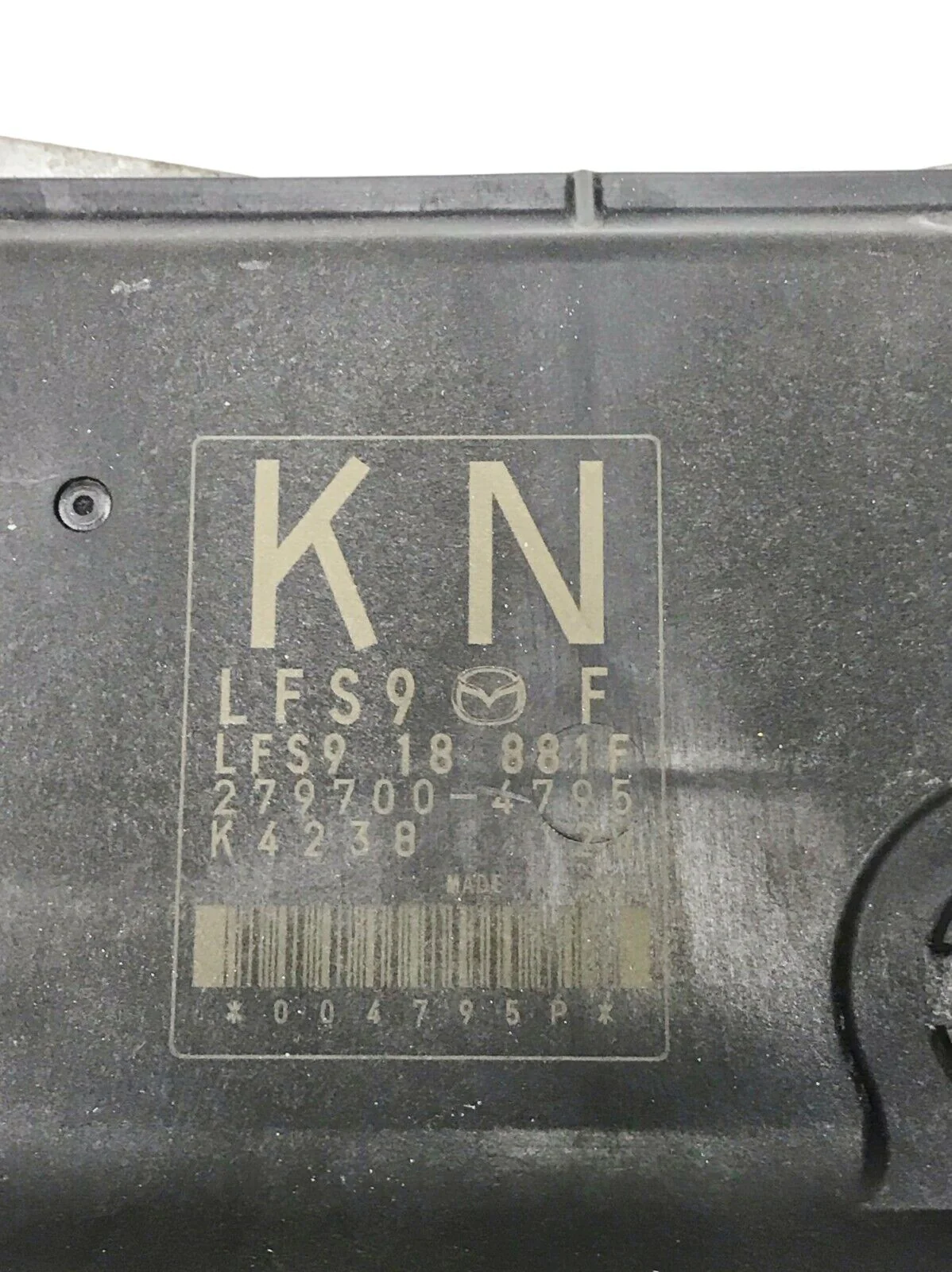 07-09 MAZDA 3 Engine Control Module ECM Computer LFS9 18 881F
