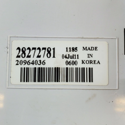2008-2012 Chevrolet Malibu Heater A/C Temperature HVAC Climate Control Switch