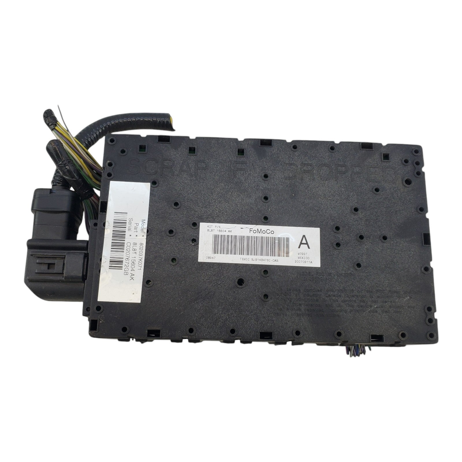 08 09 2008 2009 Ford Escape Interior Cabin Fuse Box Relay Block 8l8t15604ak