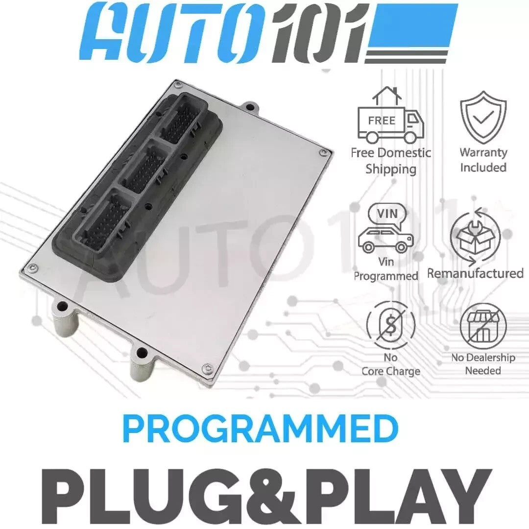 VIN Programmed 2004 Wrangler 2.4L Engine Computer AT 56044474 Plug&Play