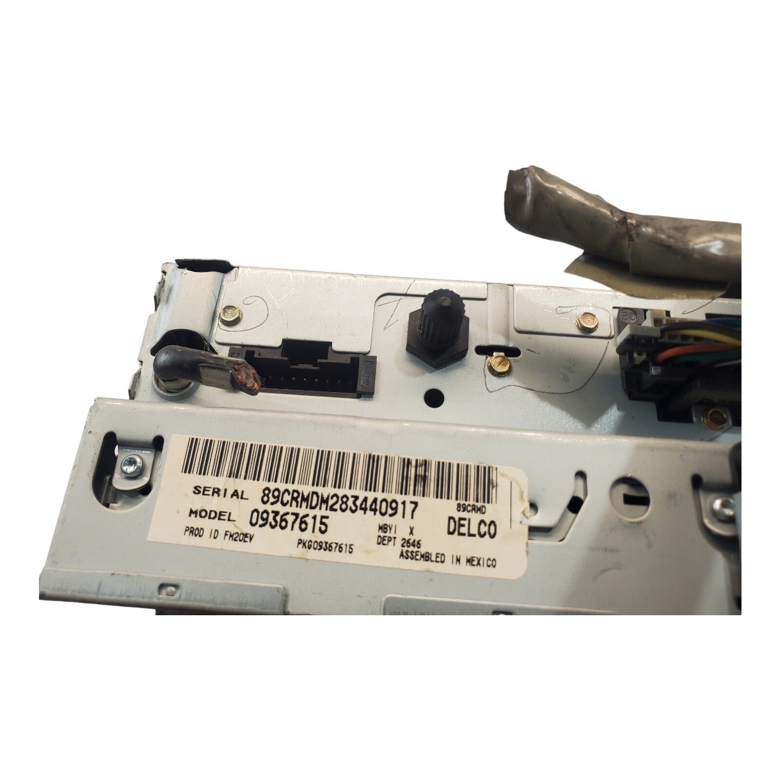 98 Chevrolet Astrovan Audio Equipment Radio 09367615