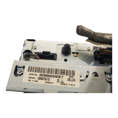 98 Chevrolet Astrovan Audio Equipment Radio 09367615