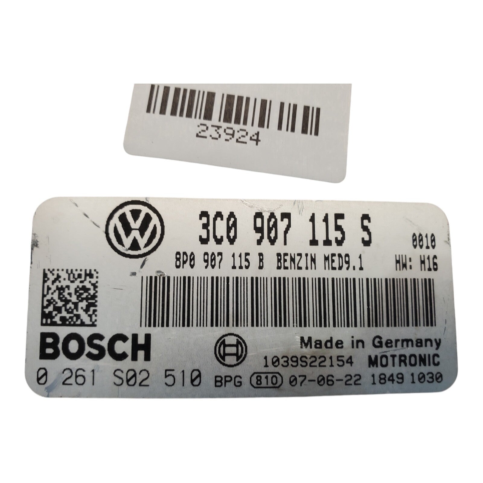 06-08 VolksWagen Passat Engine Computer Module ECM ECU 3C0 907 115 S OEM