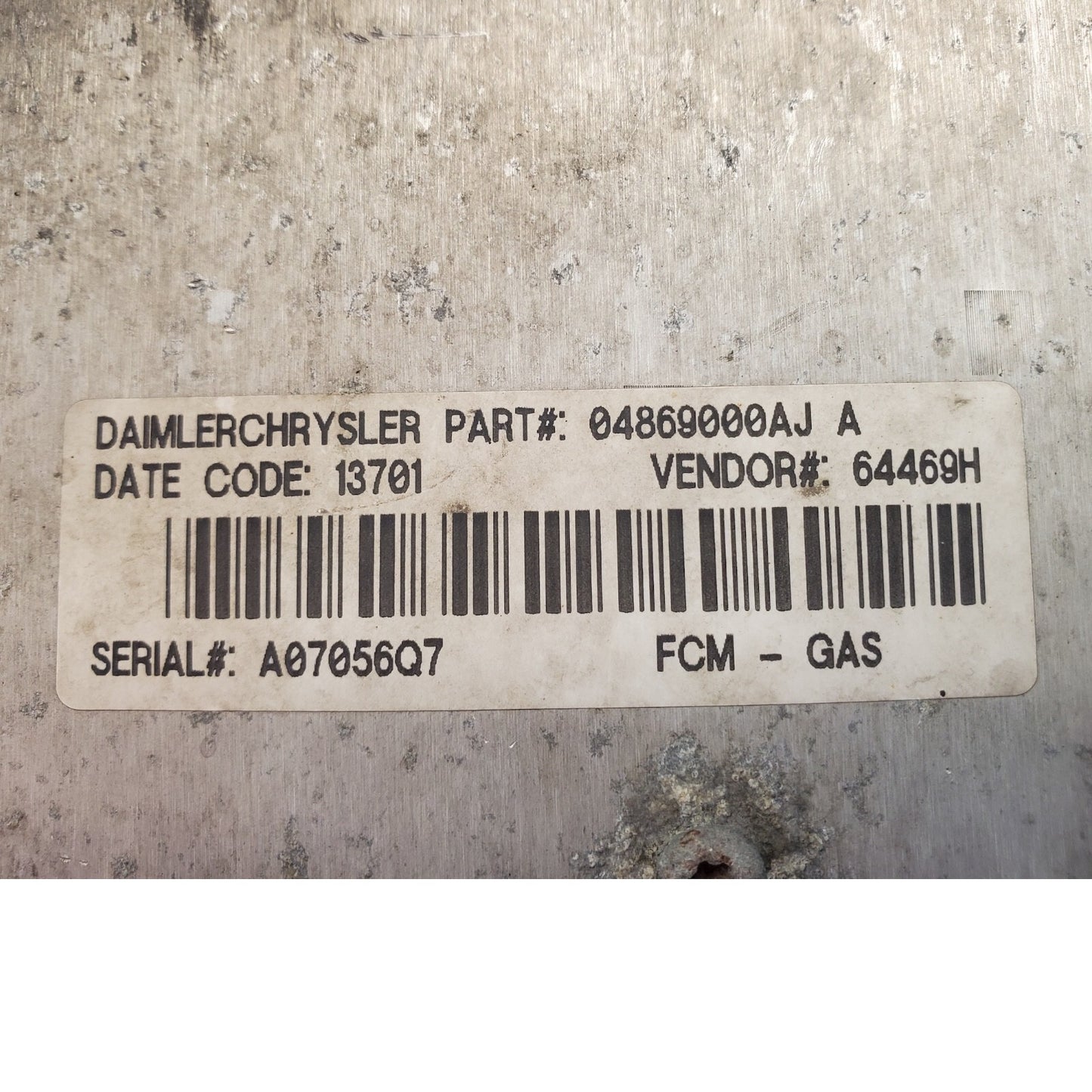 ✅ 02 Dodge Caravan Chrysler Fuse Box Relay Control Module Unit 04869201AL