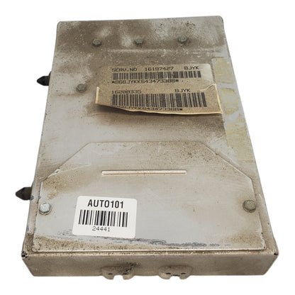 95 Chevrolet GMC C1500 C2500 C3500  ECM ECU Engine Computer 16197427