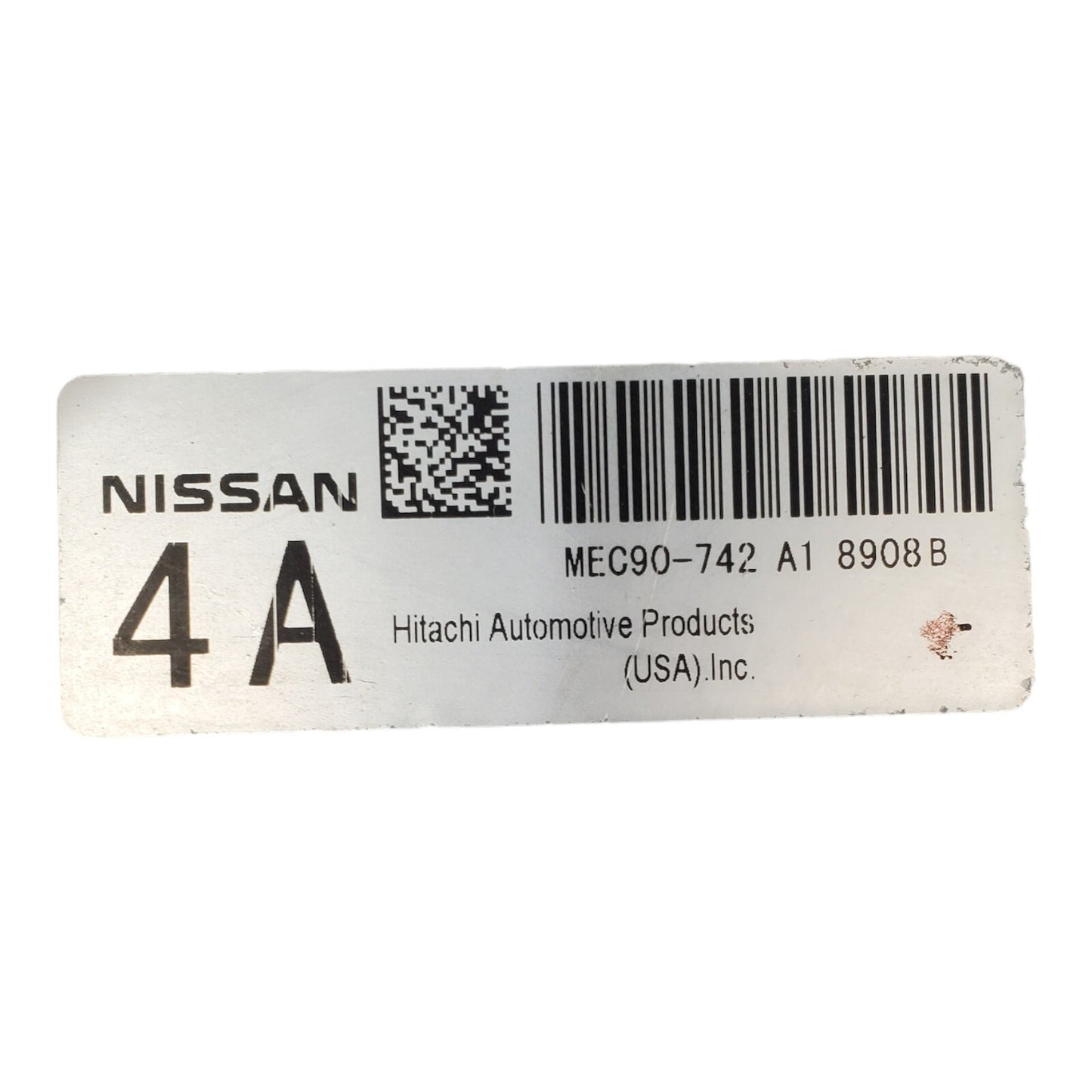 ✅2008 08 Nissan Sentra MEC90-742 A1 Computer Brain Engine Control ECU ECM Module