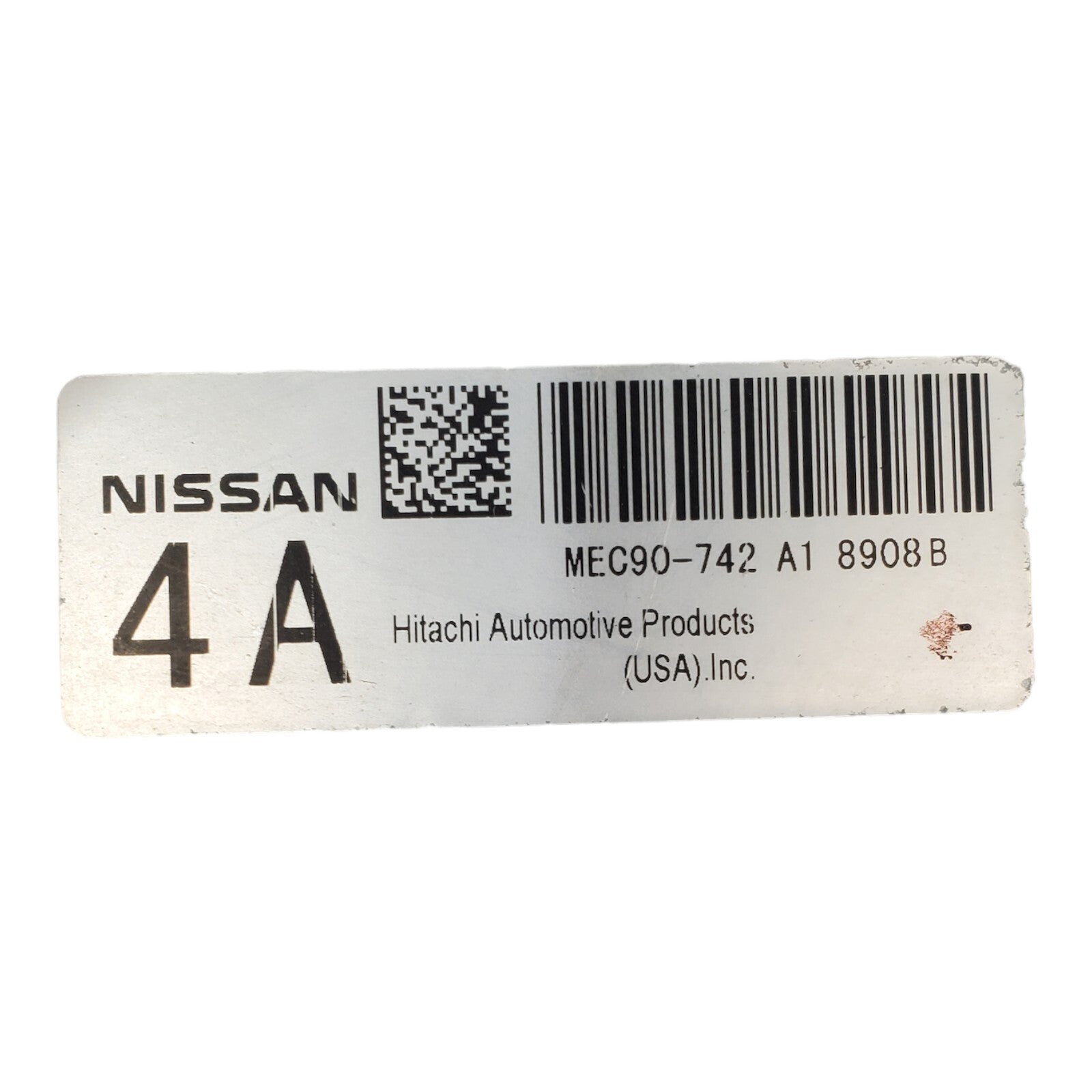 ✅2008 08 Nissan Sentra MEC90-742 A1 Computer Brain Engine Control ECU ECM Module