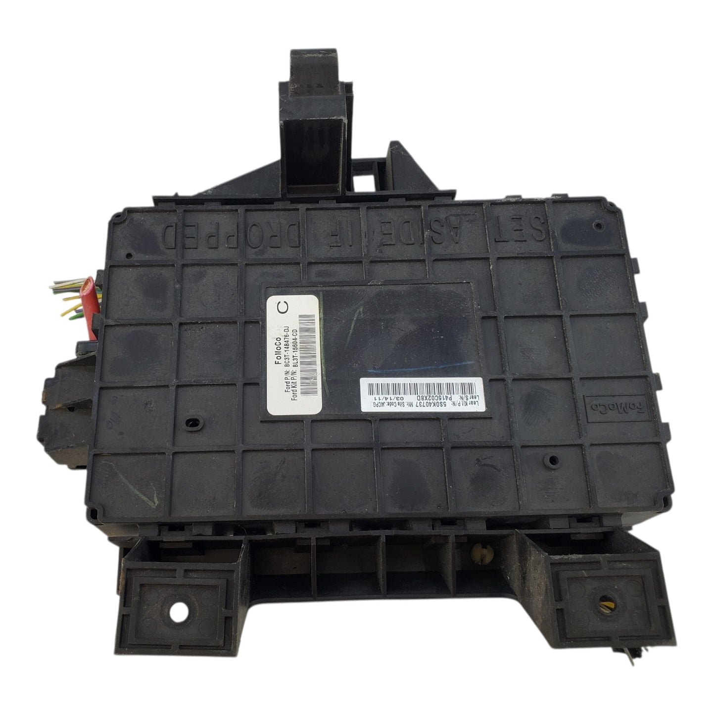 11 12 13 Ford F150 Interior Fuse Box Relay Cabin Dash 2011-2013 bc3t14b476dj