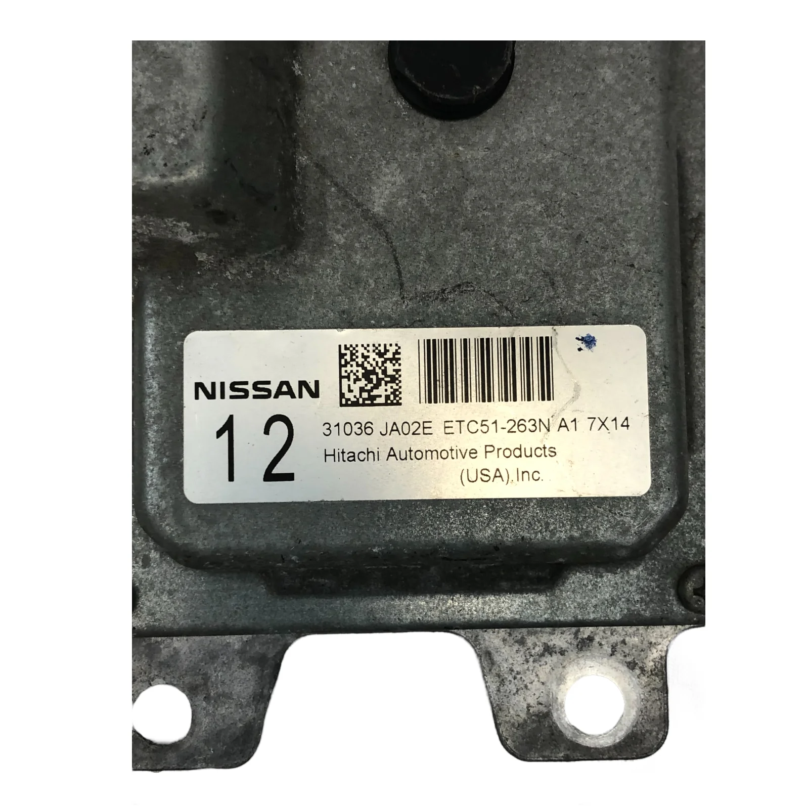 07-08 Nissan Altima Transmission Control Module TCM Computer 31036 JA02E